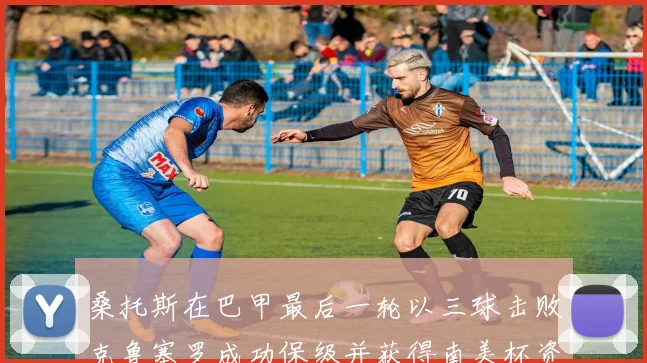 桑托斯在巴甲最后一轮以三球击败克鲁塞罗成功保级并获得南美杯资格
